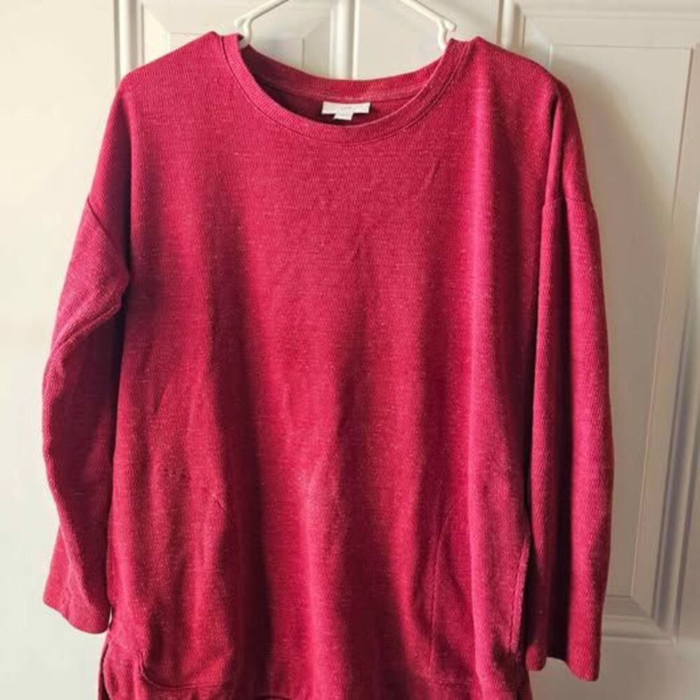 J Jill womens long sleeve shirt Small